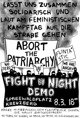 Aufruf zur Abenddemo am 08.03.