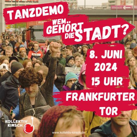 Demoaufruf "Wem gehört die Stadt"