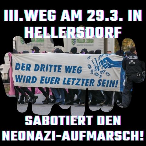 Demo gegen III. Weg am 29.03. in Hellersdorf