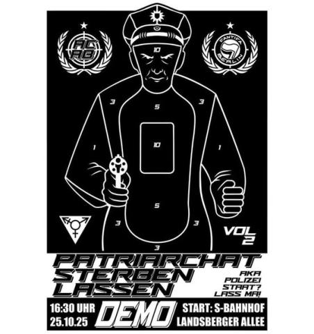 Demo 25.10., 16:30 Uhr Landsbergere Allee