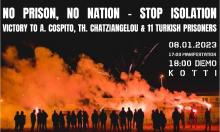 No Prison, no nation, stop isolation