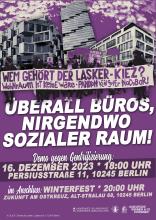 Aufruf Demo Laskerkiez 16.12.