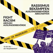 Demoaufruf Magdeburg 14.12.