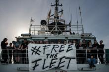 Kundgebung #Free The fleet, 22.03., 16 Uhr, Italienische Botschaft Hiroshimastrasse 1-7 10785 berlin