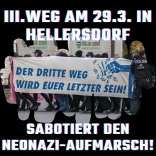 Demo gegen III. Weg am 29.03. in Hellersdorf