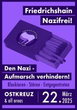 Naziaufmarsch FHain 22.03.25