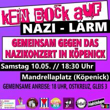 Nazikonzert verhindern 10.5.