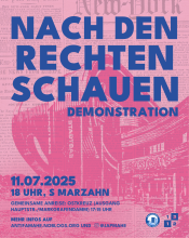 Nach den Rechten Schauen Demonstration 18.Juli 25