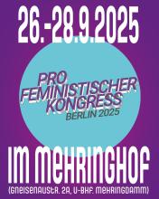 ProFem Kongress 26.-28.09